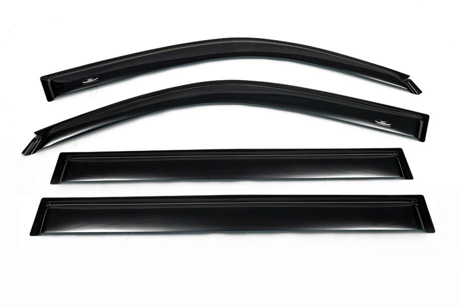 Toyota Land Cruiser 100 1998-2007 Deflettori Finestrini (4 pz, HIC) Foto 4