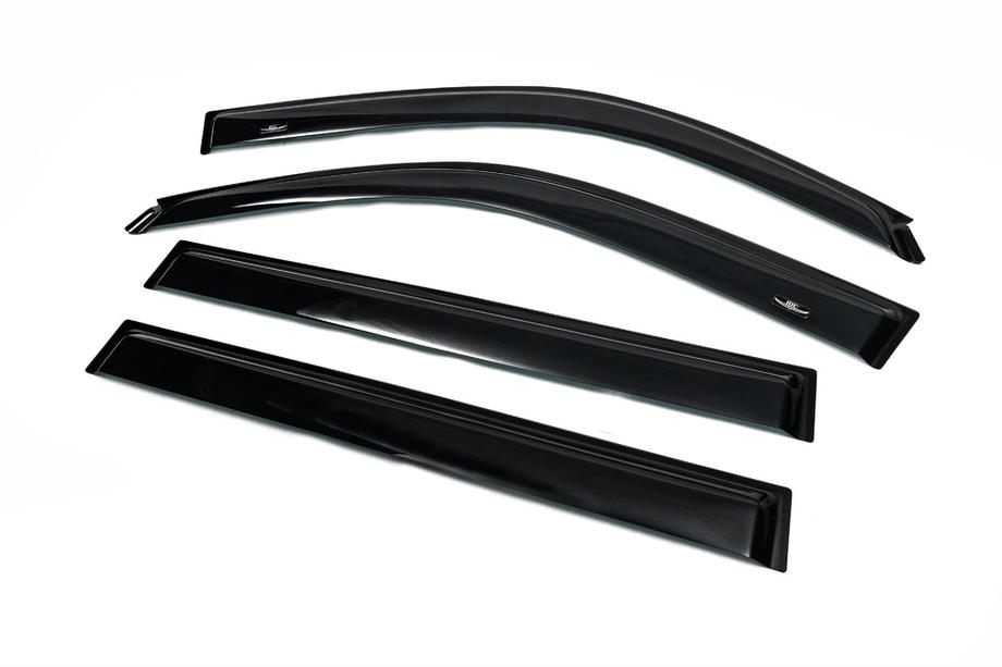 Toyota Land Cruiser 100 1998-2007 Deflettori Finestrini (4 pz, HIC) Foto 7