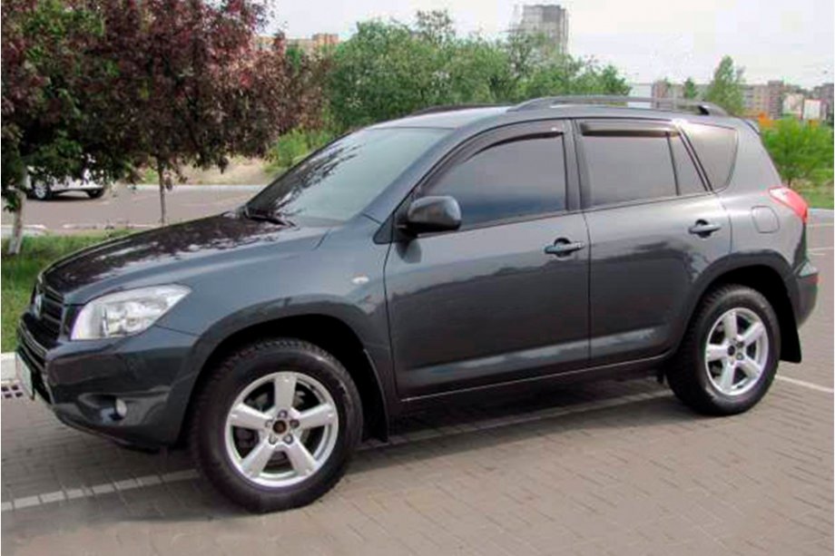Toyota Rav 4 2001-2005 Deflettori Finestrini (4 pz, HIC) Image