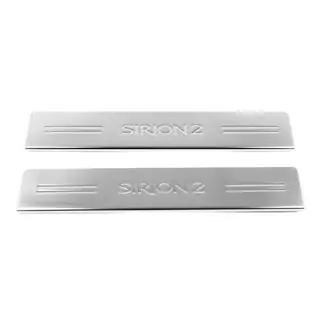 Battitacco OmsaLine (2 pz, acciaio inox) foto 2