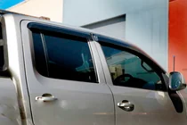 Volkswagen Amarok 2010-2022 Deflettori Finestrini (4 pz, HIC) foto 7