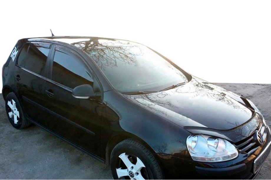 Volkswagen Golf 5 2003-2009 Deflettori Finestrini HB (4 pz, HIC) Foto 3