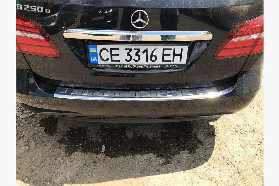 Mercedes B-class W246 2011-2018 Protezione Paraurti Posteriore Carmos Acciaio Inox Foto 7