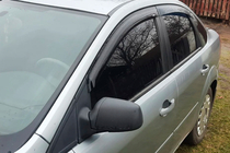 Ford Focus II 2005-2008 Deflettori Finestrini SD/HB (4 pz, HIC) foto 1