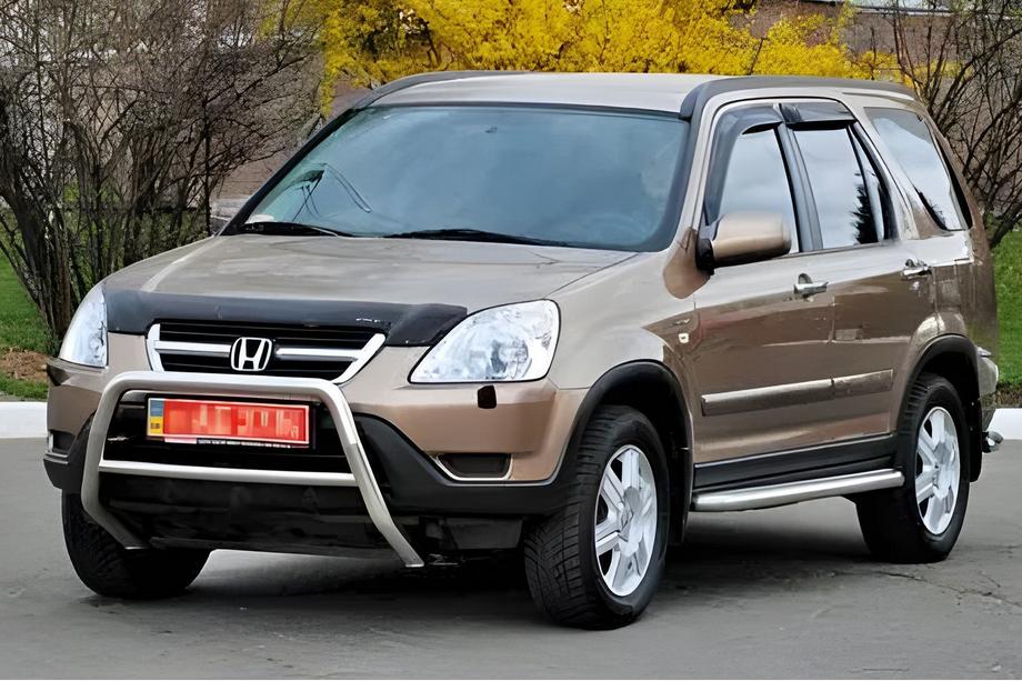 Honda CRV 2001-2006 Deflettori Finestrini (4 pz, HIC) Image