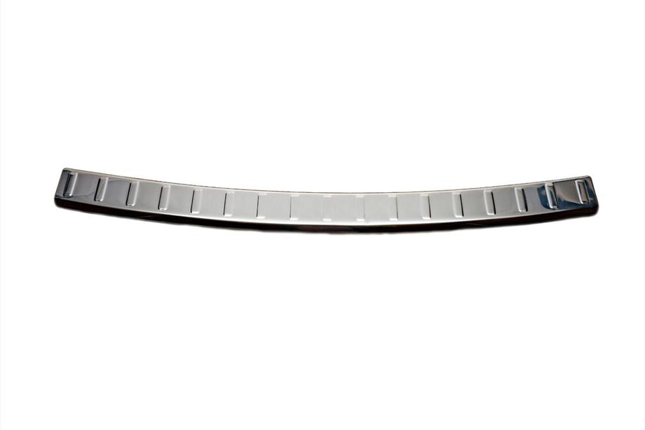 Mercedes C-class W204 2007-2015 Protezione paraurti posteriore (SW, lucido, acciaio inox) Foto 3
