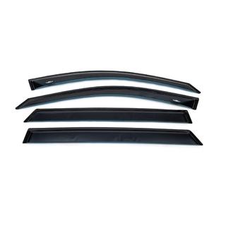 Deflettori Finestrini (4 pz, HIC) Hyundai Santa Fe 2 2006-2012 foto 4
