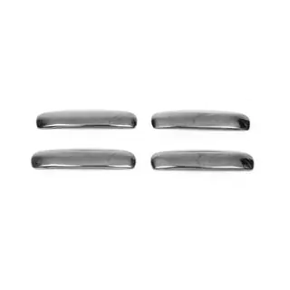 Coperture Maniglie Porta Cromate (4 pz, Acciaio Inox) foto 4