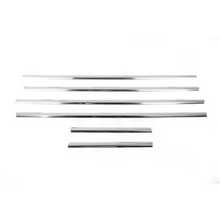 Cornici Finestrini Acciaio Inox (6 pz) foto 2