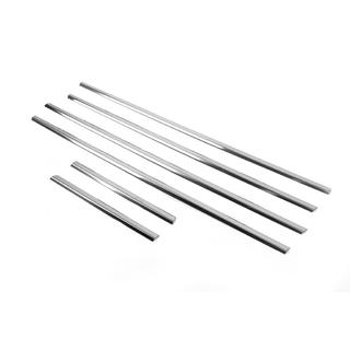 Cornici Finestrini Acciaio Inox (6 pz) foto 3