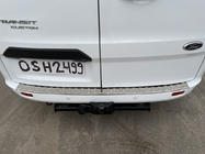 Ford Custom 2013-2022 Protezione Paraurti Posteriore Carmos Acciaio Inox foto 1