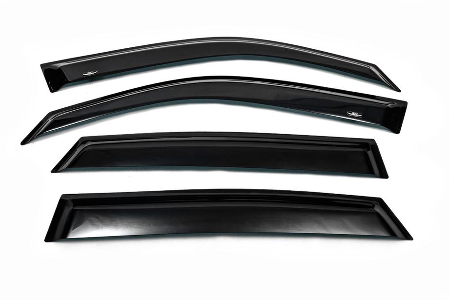 Mercedes ML W163 1997-2005 Deflettori Finestrini (4 pz, HIC) Foto 4