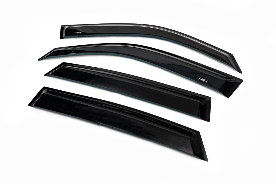 Mercedes ML W163 1997-2005 Deflettori Finestrini (4 pz, HIC) Foto 6