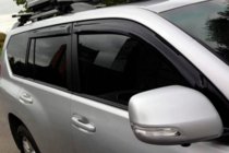 Toyota Land Cruiser Prado 150 2009-2023 Deflettori Finestrini 8 cm (4 pz, HIC) foto 11