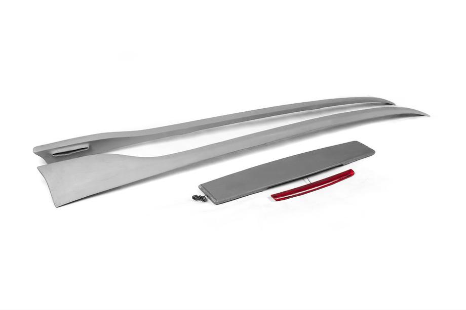 Fiat Doblo I 2001-2005 Barre portatutto con spoiler HRV-type (primer per verniciatura) Foto 4