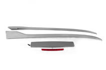 Fiat Doblo I 2005-2010 Barre portatutto con spoiler HRV-type (primer per verniciatura) foto 2
