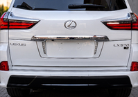 Lexus LX570/450d 2008-2022 Supporto targa posteriore con LED (2007-2023) foto 2