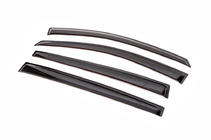 Nissan Tiida 2004-2011 Deflettori Finestrini HB (4 pz, ANV) foto 3