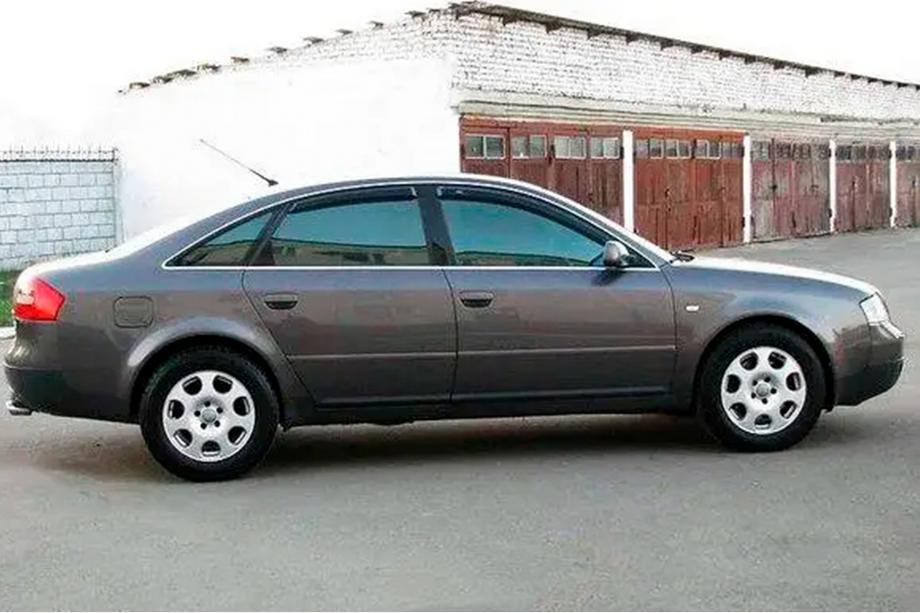 Audi A6 C5 2001-2004 Deflettori aria finestrini Sedan (4 pz, HIC) Image