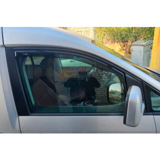Deflettori finestrini ad incastro (2 pz, HIC) foto 1