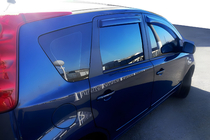 Nissan Note 2004-2012 Deflettori Finestrini (4 pz, HIC) foto 1