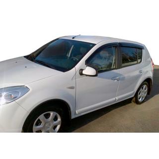 Deflettori Finestrini (4 pz, HIC) Dacia Sandero 2007-2013 foto 1
