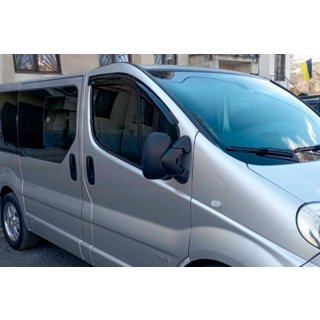 Deflettori Finestrini (2 pz, HIC) Nissan Primastar 2002-2014 foto 4