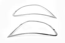 BMW 7 Series E65/66 2001-2008 Coperture Fanali Posteriori Cromo (2 pz, ABS) foto 3