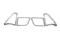 BMW X5 E53 1999–2006 Coperture Fanali Posteriori Cromate (Plastica) foto 2