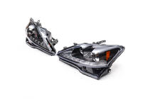 Lexus IS 2005-2013 Fari Anteriori OEM V1 Black (2 pz) foto 4