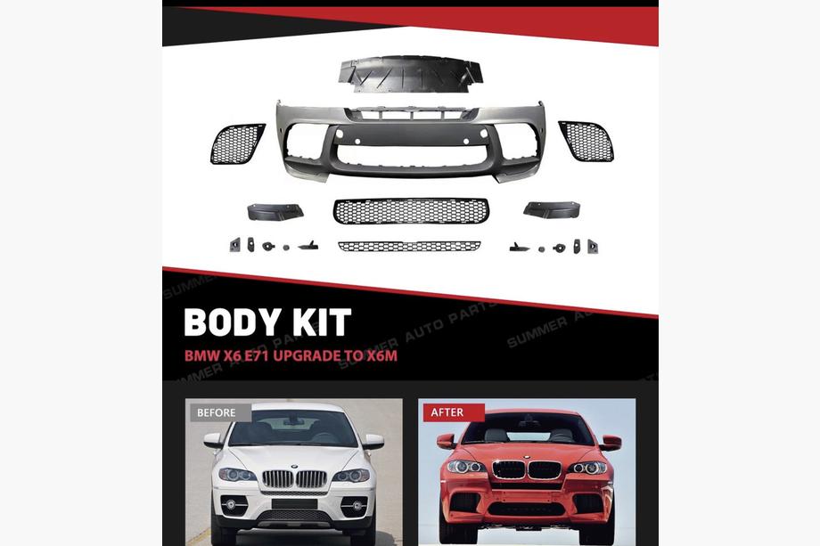 BMW X6 E71 2008–2014 Kit Carrozzeria (Pacchetto M) Image