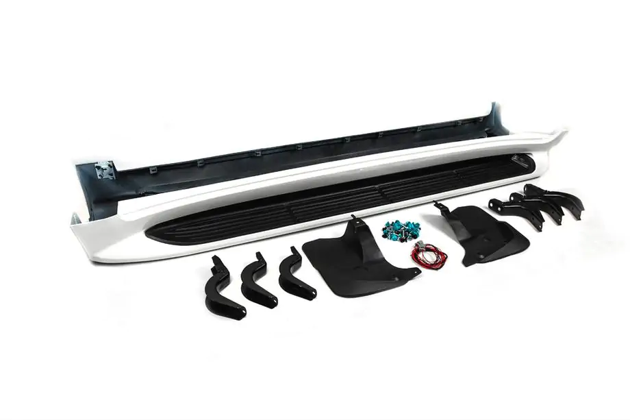 Toyota Land Cruiser 200 2007-2021 Pedane laterali con LED (design 2015-2020) Foto 7