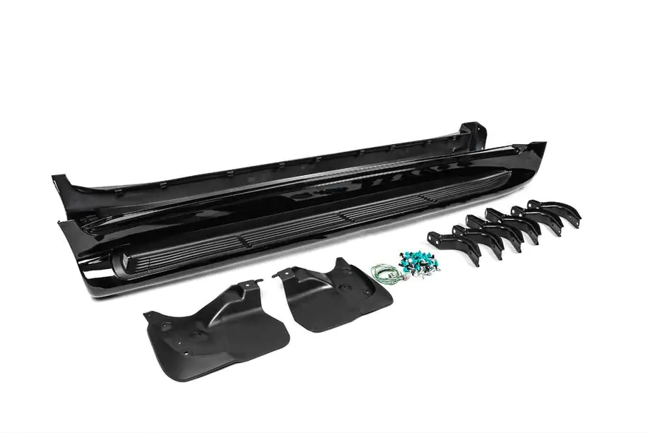 Toyota Land Cruiser 200 2007-2021 Pedane laterali con LED (design 2015-2020) Foto 6