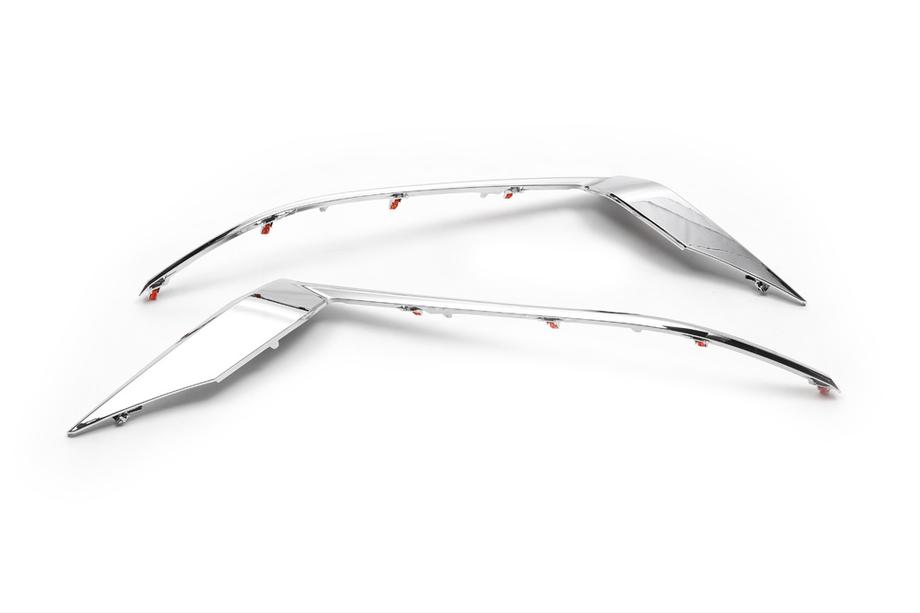 Toyota Land Cruiser Prado 150 2009-2023 Palpebre fari (2 pz, per LED) Foto 5