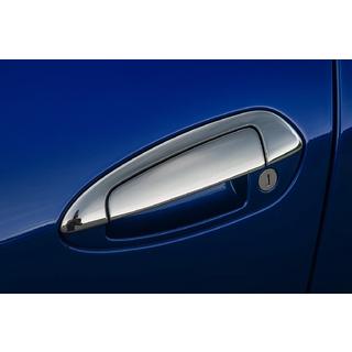 Coperture maniglie porta cromate con parte superiore (4 porte, acciaio inox)