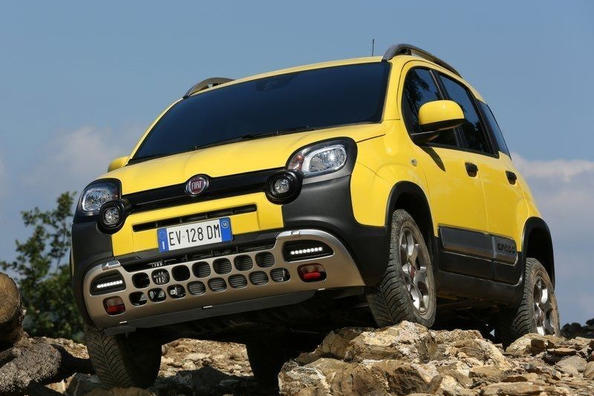 Modifica fuoristrada della Fiat Panda Cross berlina Foto 10
