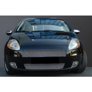 Coperture griglia anteriore (2 pz, acciaio inox) Fiat Punto Grande/EVO 2006-2018 foto 1