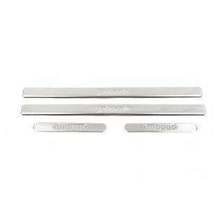 Battitacco OmsaLine (4 pz, acciaio inox) foto 2