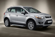 Ford Kuga 2008-2013 Pedane Laterali Rainbow (2 pz, alluminio) foto 1