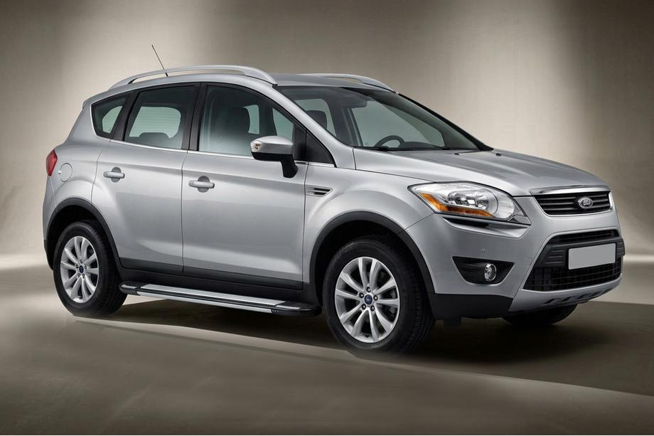 Ford Kuga 2008-2013 Pedane Laterali Rainbow (2 pz, alluminio) Image