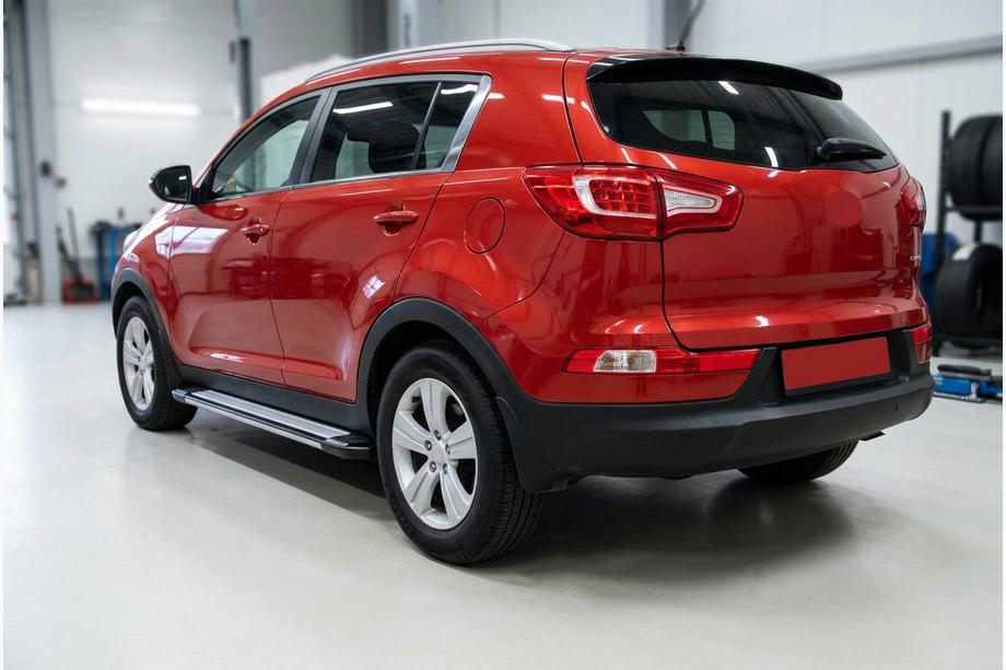 Kia Sportage 2010-2015 Pedane Laterali Rainbow (2 pz, alluminio) Image