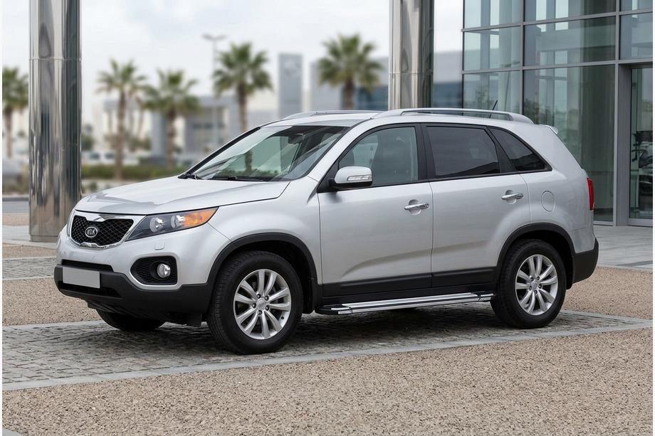 Kia Sorento II XM 2009-2014 Pedane Laterali Rainbow (2 pz, alluminio) 2013-2016 Image
