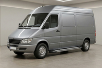 Mercedes Sprinter W901/902/903/904/905 1995–2006 Pedane Laterali Rainbow (2 pz, alluminio) foto 1