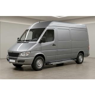 Pedane Laterali Rainbow (2 pz, alluminio) Mercedes Sprinter W901/902/903/904/905 1995–2006 foto 1