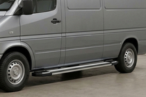 Volkswagen LT 1995-2006 Pedane Laterali Rainbow (2 pz, Alluminio) foto 1
