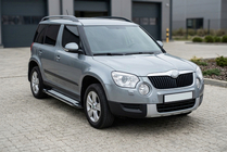 Skoda Yeti 2009-2017 Pedane Laterali Rainbow (2 pz, alluminio) foto 1