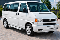 Volkswagen T4 Caravelle/Multivan 1990–2003 Pedane Laterali Rainbow (2 pz, Alluminio) foto 1