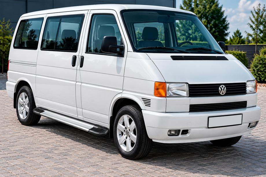 Volkswagen T4 Caravelle/Multivan 1990–2003 Pedane Laterali Rainbow (2 pz, Alluminio) Image