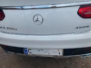 Mercedes GLE coupe C292 2015-2019 Protezione paraurti posteriore (OEM) foto 3