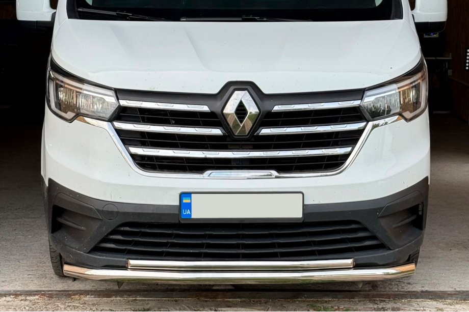Fiat Talento 2016- Protezione Anteriore ST014 (Acciaio Inox) Image